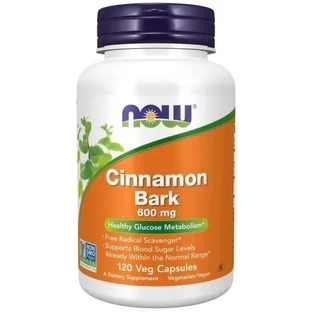 Now Foods Kaneelbast 600 mg - kaneelbast 120 capsules