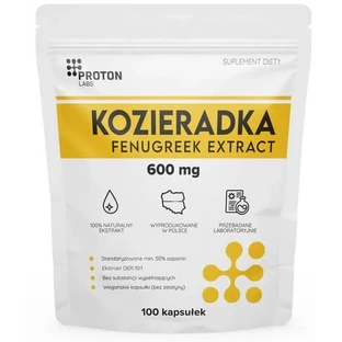 Proton Labs Bockshornklee 600 mg 10:1 50% Saponine 100 Kapseln