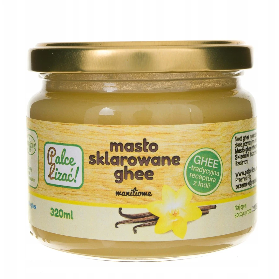 Fingers Lick Vanilla clarified ghee butter 320 ml