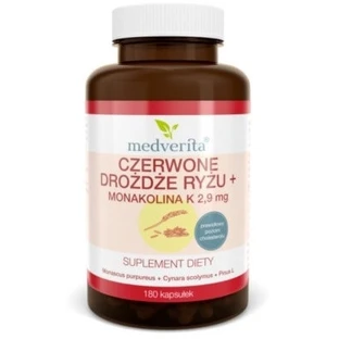 Medverita Levadura roja de arroz+ 180 cápsulas