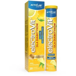 ElectroVit pour diabétiques arôme citron 20 comprimés ...