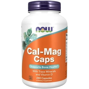 Now Foods Cal-Mag Caps 240 cápsulas