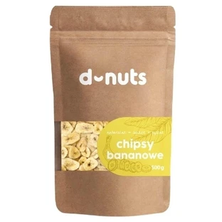 Chips de plátano D-nuts 500 g