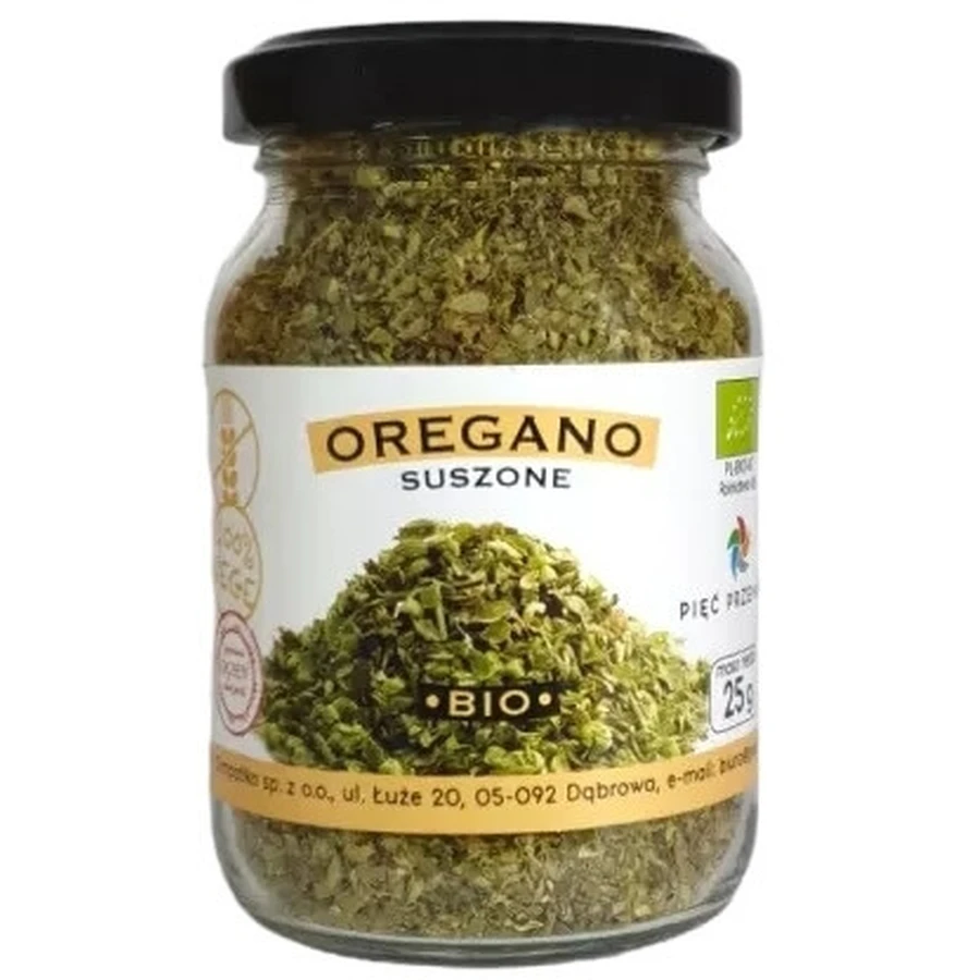 Cinco Transformaciones Orégano Seco Sin Gluten BIO 25 g