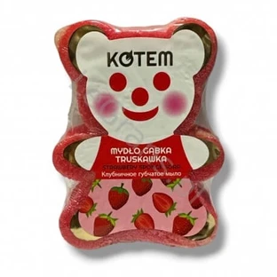 KOTEM jabón esponja Fresa 130 g