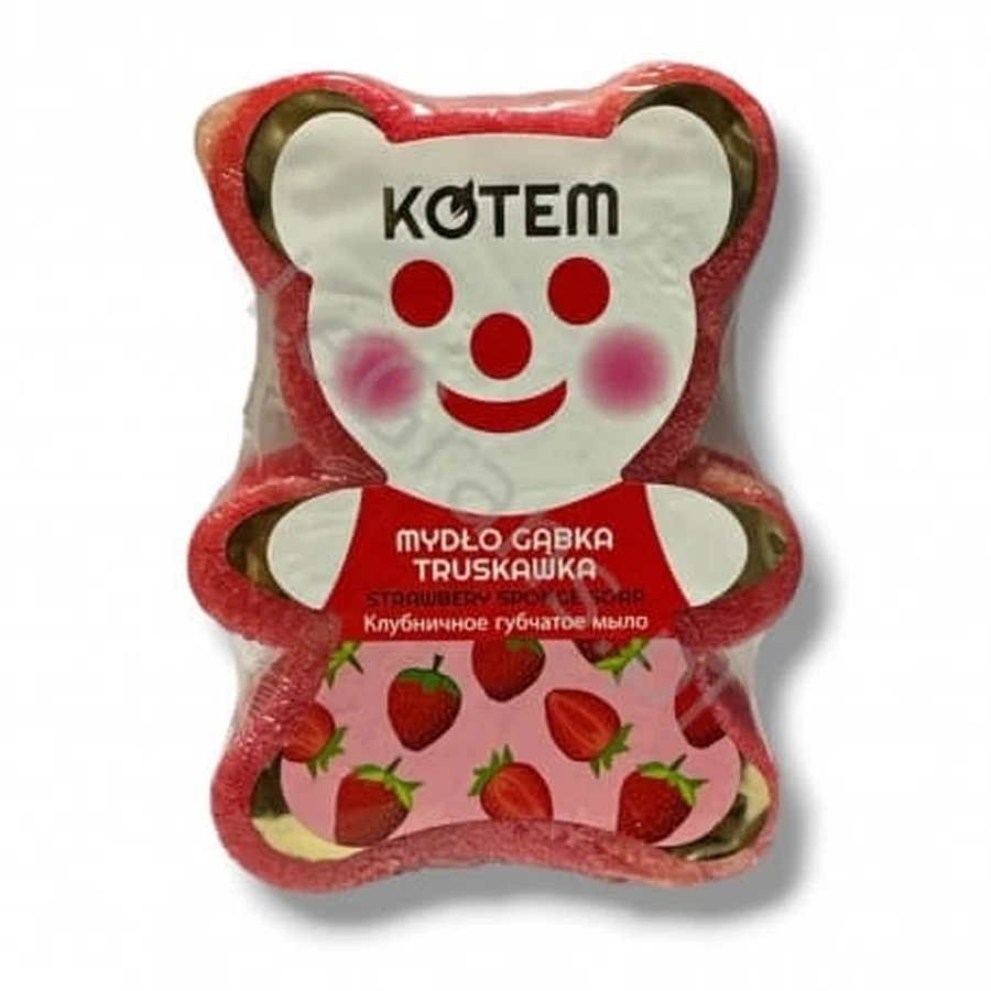 KOTEM jabón esponja Fresa 130 g