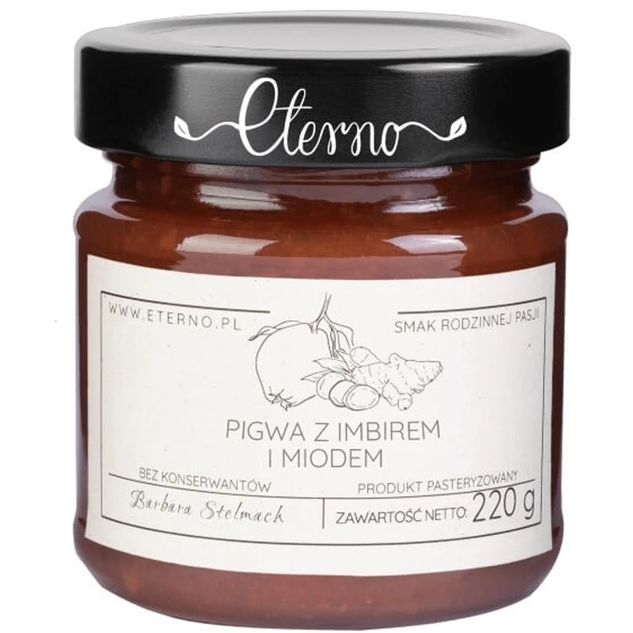 Eterno Kweepeer met gember en honing 220 g