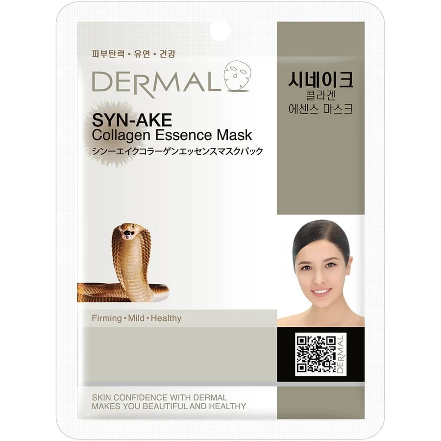DERMAL Mascarilla de colágeno con veneno de serpiente 23 g