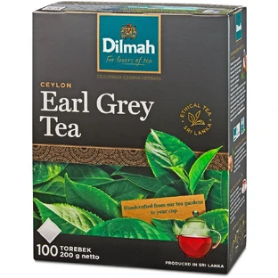 DILMAH Ceylon Earl Grey Tea Ceylon black tea 200 g ...