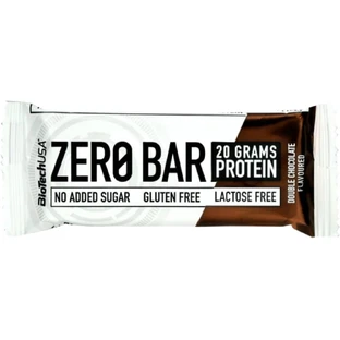 BioTech USA Zero Bar Doppelschokoladen-Proteinriegel 50 g.