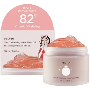 MIDHA Vita C Vitalizing Mask mascarilla lavable con vitamina C ...