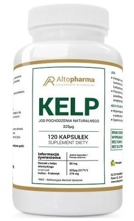 Altopharma Kelp + Prebiotic 120 capsules
