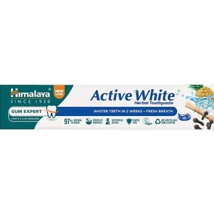 Himalaya Active White Whitening Teeth Cleaning Gel ...