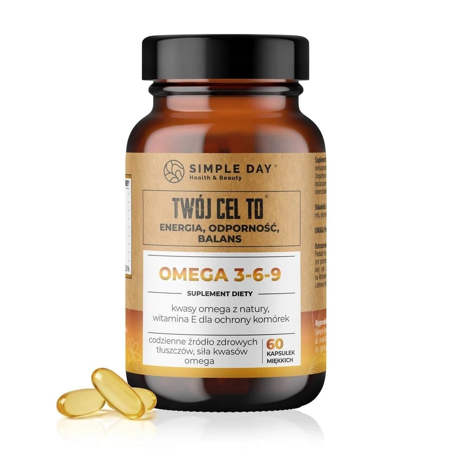 Eenvoudige dag Omega 3-6-9 60 capsules