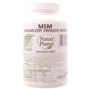 MSM Organisches Schwefelpräparat Natur Planet 500 g