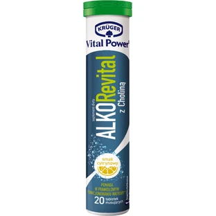 Kruger Vital Power Alko Revital, bruistabletten, 84g