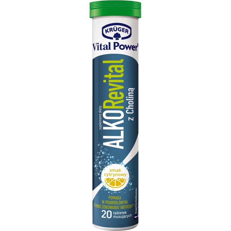 Kruger Vital Power Alko Revital, bruistabletten, 84g