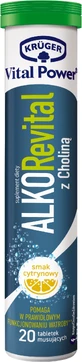 Kruger Vital Power Alko Revital, effervescent tablets, 84g