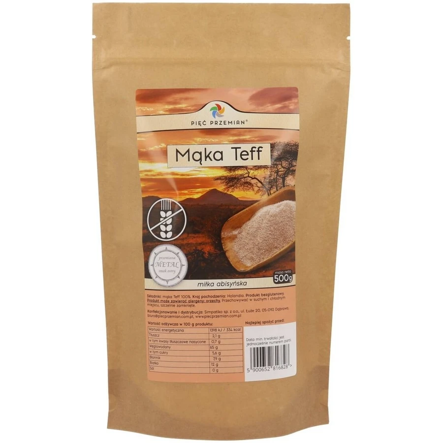 Five Transformations Gluten-free teff flour 500 g