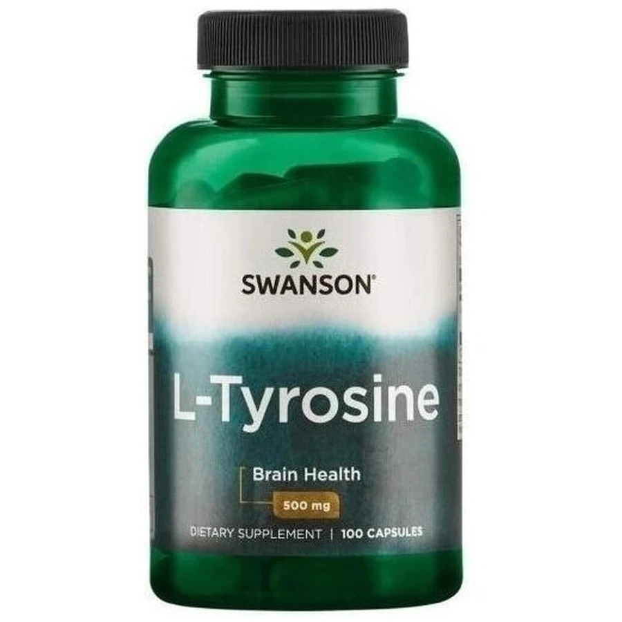 Swanson L-Tirosina 500 mg 100 cápsulas