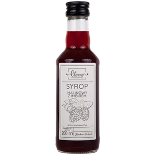Eterno raspberry syrup with ginger 200 ml