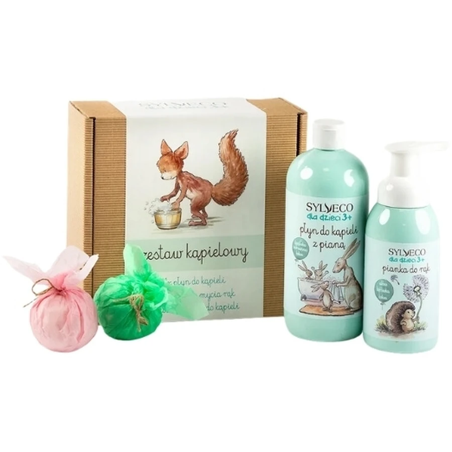 Sylveco Kit de bain vert pour enfants 3+ liquide pour ...