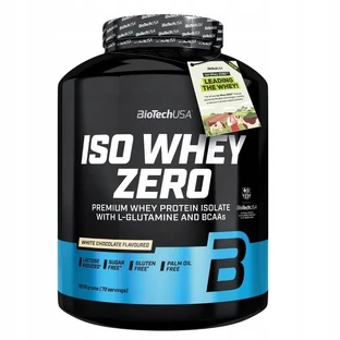 BioTech USA Iso Whey Zero proteïne met witte chocoladesmaak ...