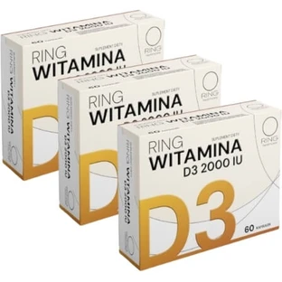 Ring Vitamina D3 2000 UI 60 cápsulas Multipack x 3