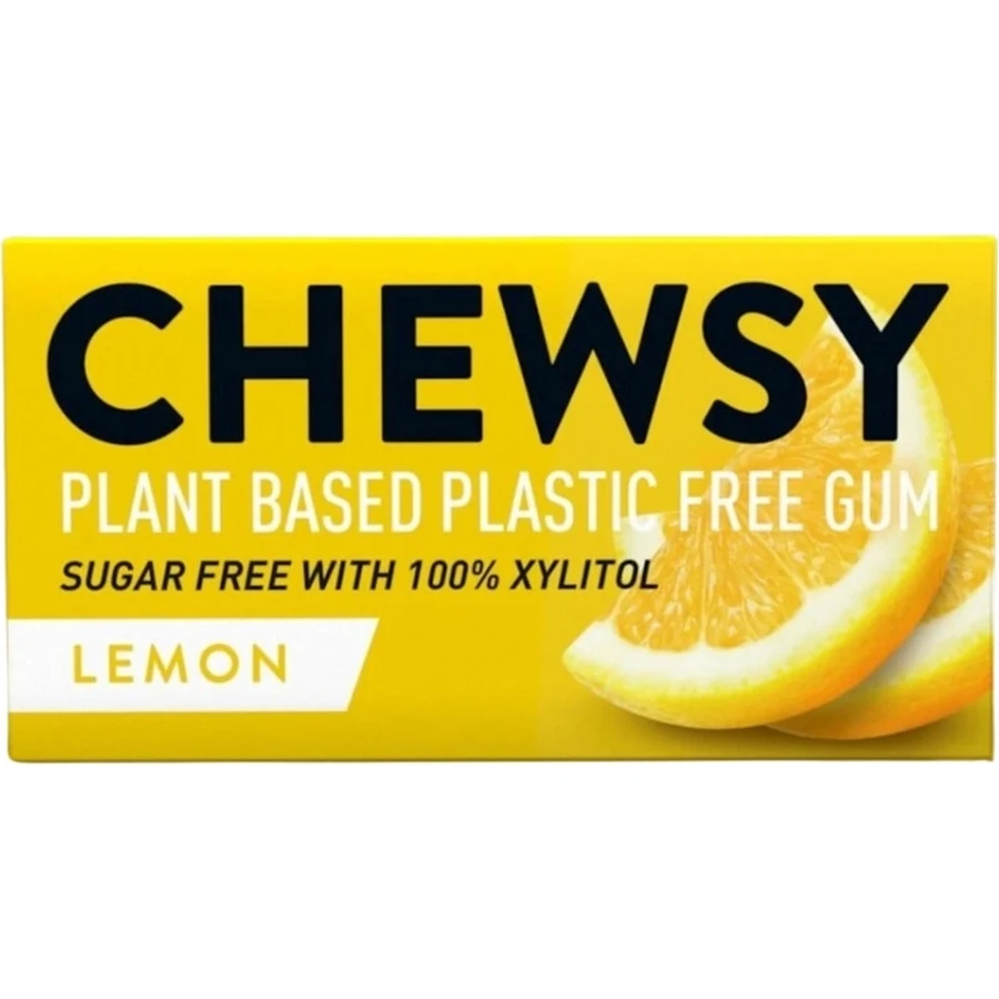 Chewsy Lemon chewing gum with xylitol 10 pieces