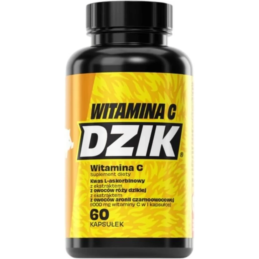 WK DZIK Vitamin C 60 capsules.