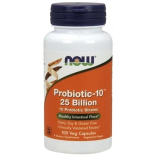 NOW FOODS Probiotic-10 25 Milliarden 100 Kapseln.