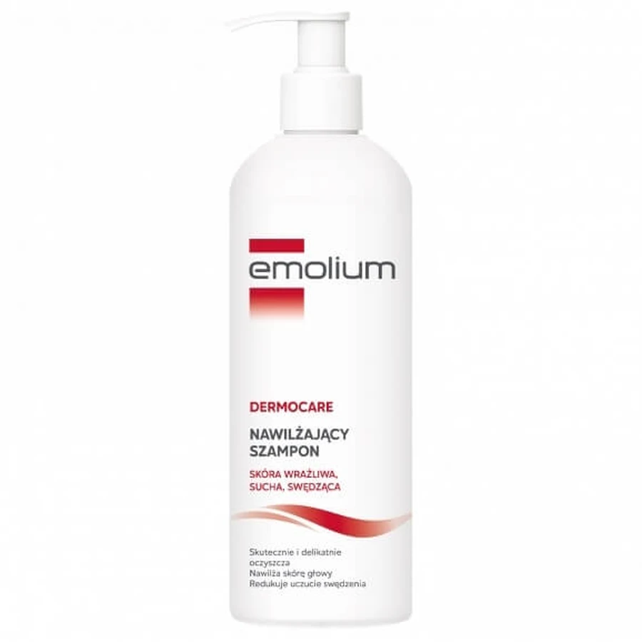 Emolium Dermocare Șampon hidratant pentru curățarea părului 400 ml