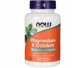 Now Foods Magnesium and calcium with added vitamin D and zinc 100 ...