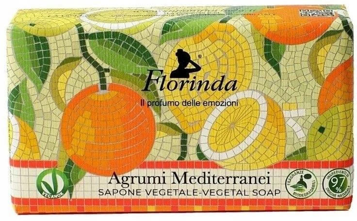 FLORINDA Natural Citrus Italian Mosaic Soap 200 g