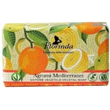 FLORINDA Natürliche Zitrusseife Italienische Mosaikseife 200 g