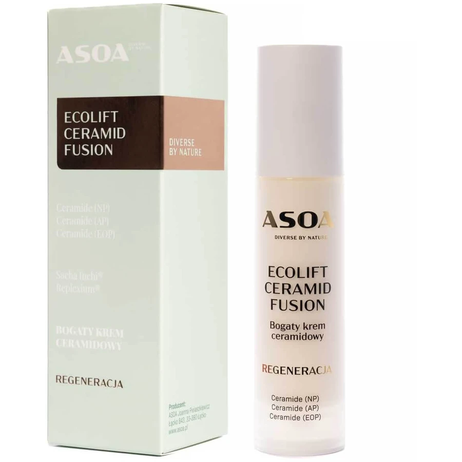 Asoa Rich Ceramide Cream Ecolift Ceramid Fusion, 50 ml