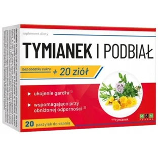 MBM Tomillo y Coltsfoot 20 pastillas