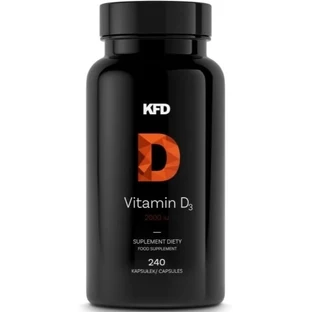 KFD Vitamin D3 2000 UI 240 capsules.
