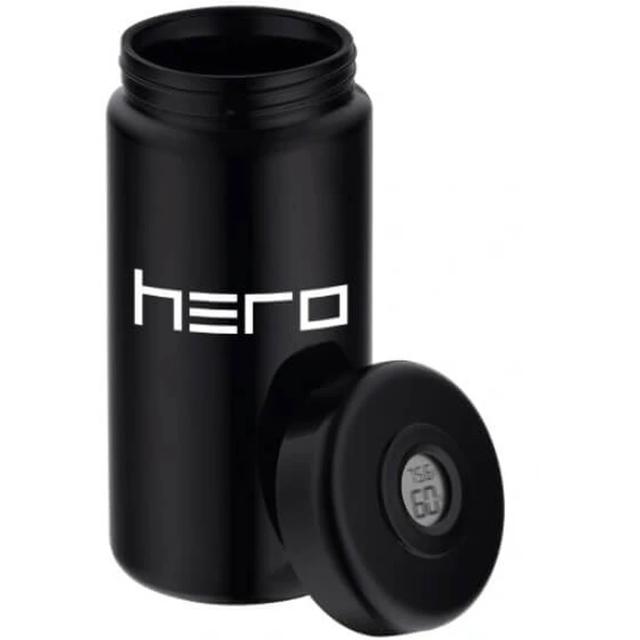 Hero Glas unparfümierter Behälter mit Hygrometer 1000ml