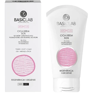BasicLab Dermocosmetics Atopicus CICA SOS cream for skin ...