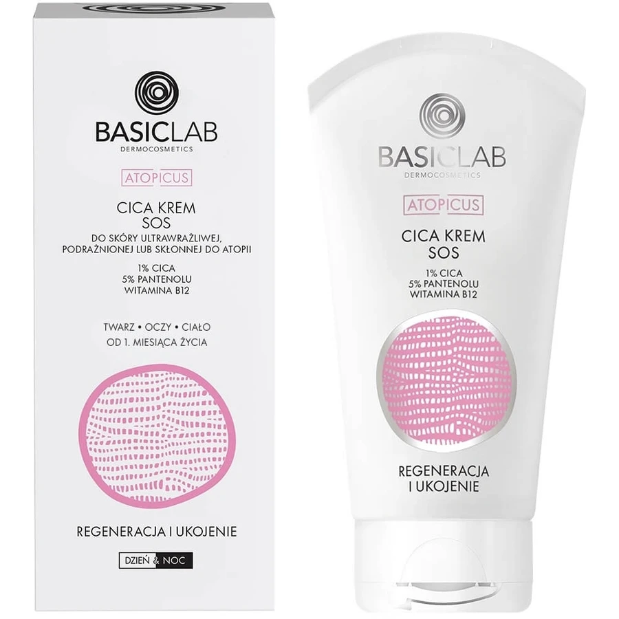 BasicLab Dermocosmetics Atopicus CICA SOS cream for skin ...