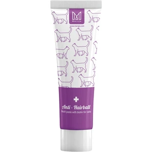 MERSJO Anti-Hairball Katzen-Entwurmungspaste mit Biotin ...