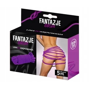 BDSM Fantasies Paars Wurgtouw 5m