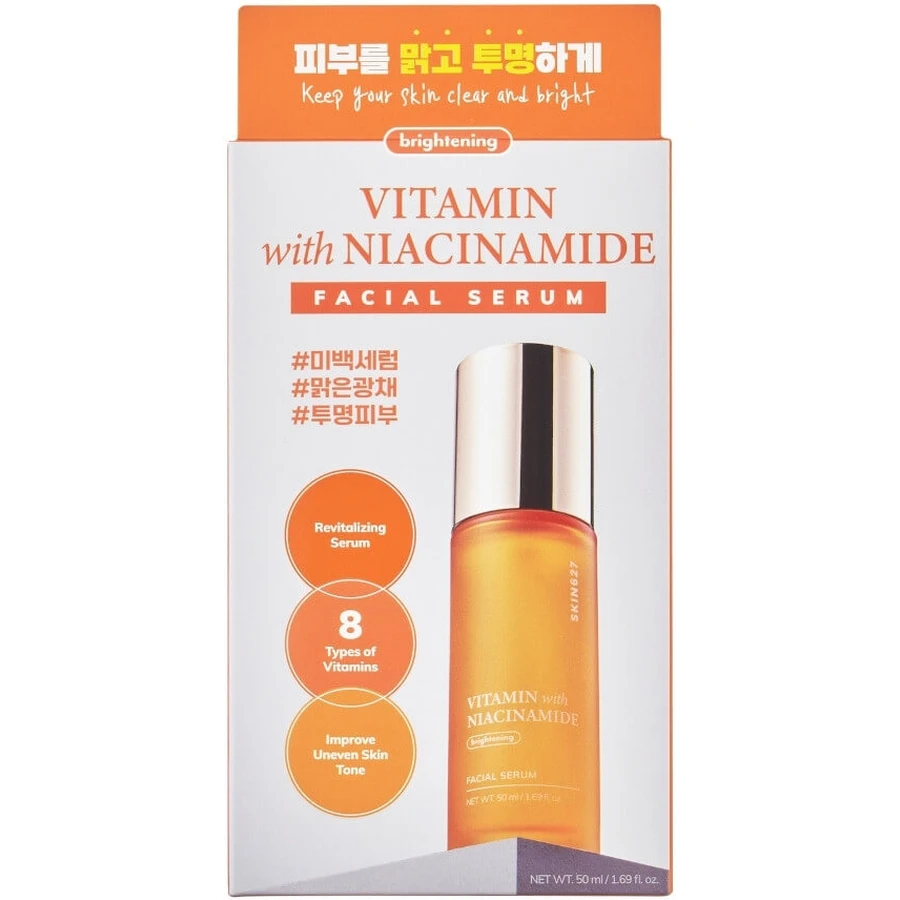 SKIN627 Vitamin with Niacinamide Facial Serum Brightening ...