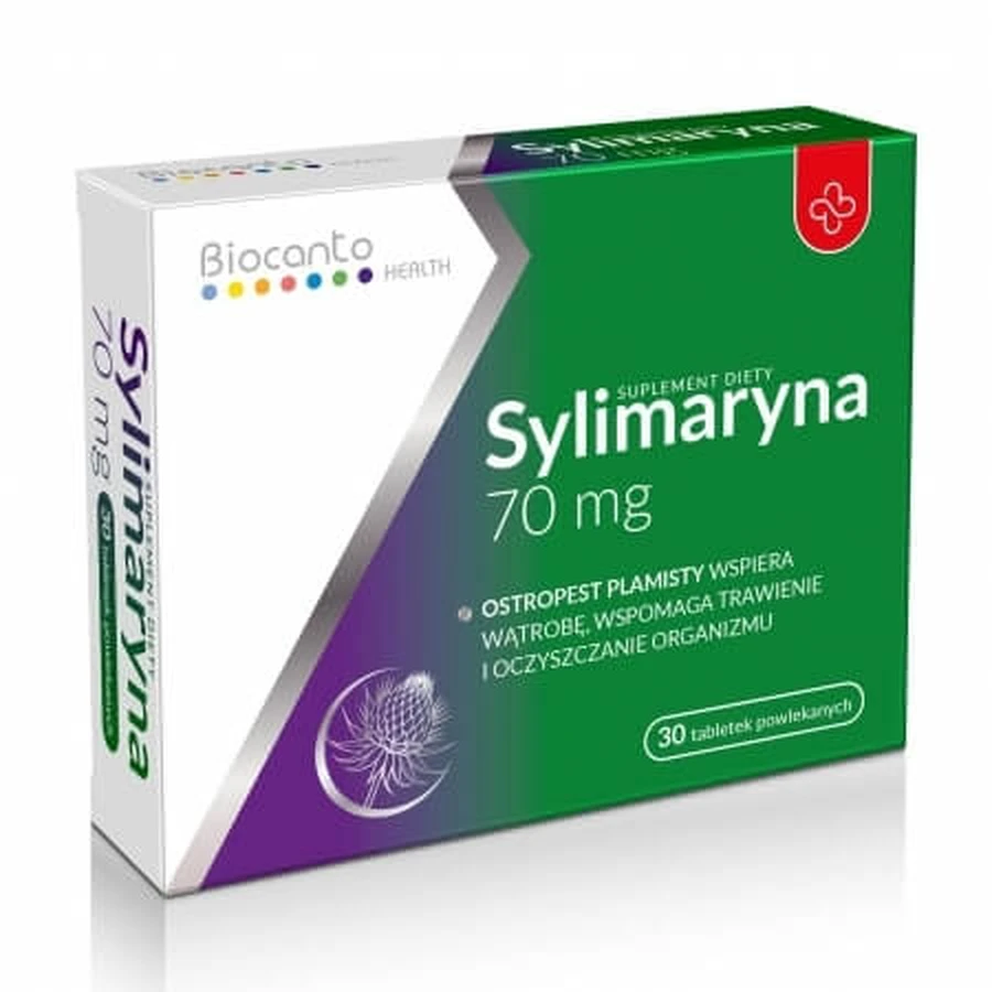 Biocanto Sylymarin 70 mg 30 Tabletten