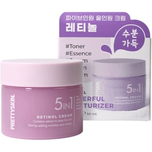 PRETTYSKIN 5in1 RETINOL CREAM multifunctional Korean cream ...