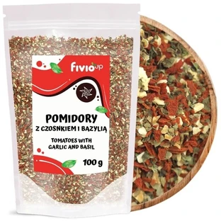 Fivio Tomaten met knoflook en basilicum 100 g