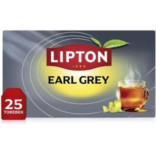 Lipton EARL GREY black tea 25 bags
