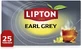 Lipton EARL GREY schwarzer Tee 25 Beutel