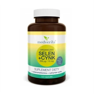 Medverita Selenium 200 mcg + Zinc 15 mg 120 gélules